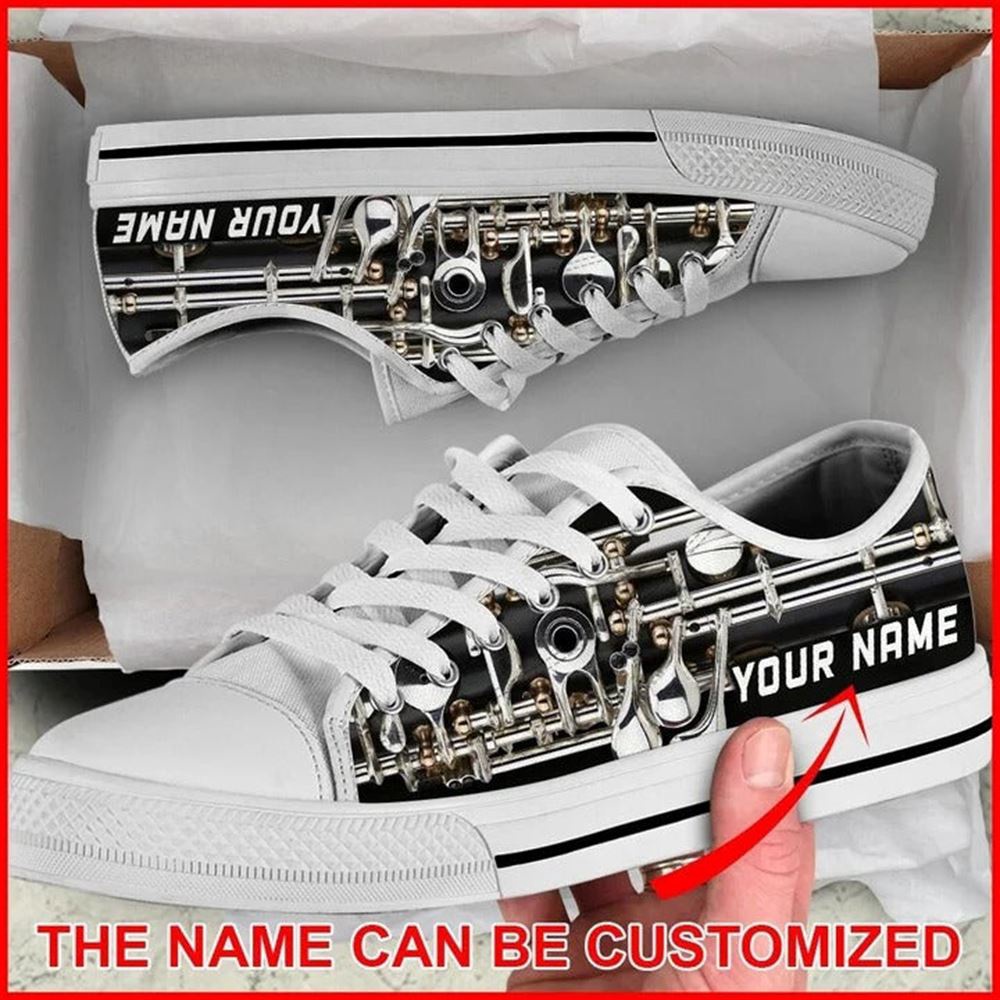 Oboe Shortcut Personalized Canvas Low Top Shoes, Low Top Designer Shoes, Low Top Sneakers Oboe Shortcut Personalized Canvas Low Top Shoes, Low Top Designer Shoes, Low Top Sneakers