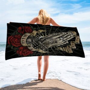 Only God Can Judge Me Beach Towel Christian Beach Towel Beach Towel 2 xs14yu.jpg