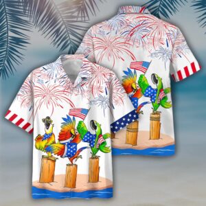 Parrot Hawaiian Shirts Independence Day Is Coming 4th Of July Hawaiian Shirt 4th Of July Shirt 2 rnbphh.jpg