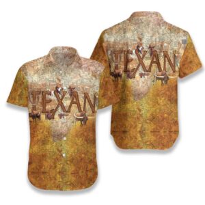 Patriotic Texas Hawaiian Shirts, Texas Hawaii Shirt,…
