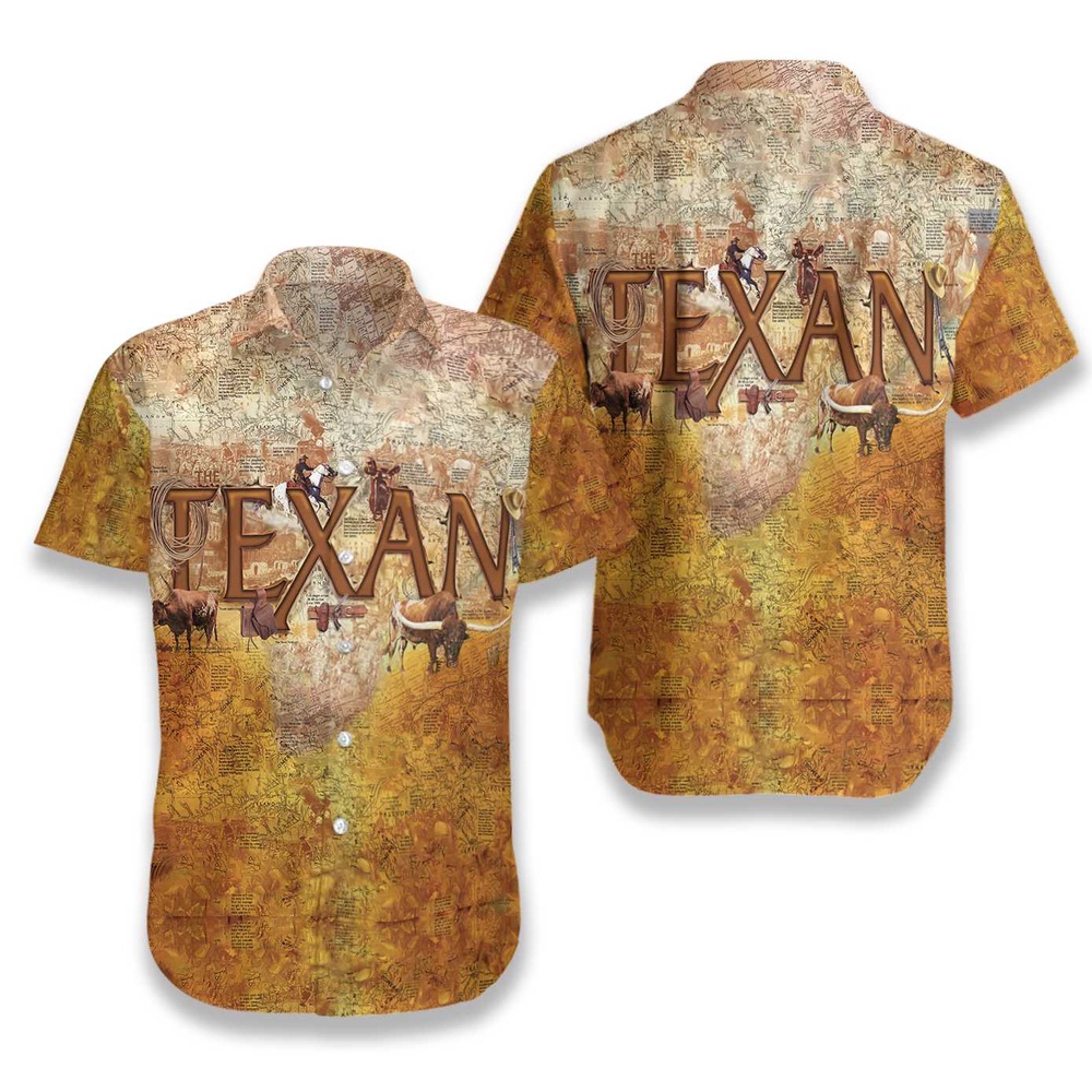 Patriotic Texas Hawaiian Shirts, Texas Hawaii Shirt, Texas Shirt
