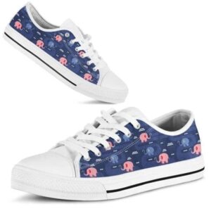 Peace And Love Elephant Low Top Shoes Low Tops Low Top Sneakers 2 fj27ft.jpg
