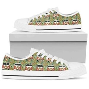 Peace Hippie Vans Low Top Shoes, Low…