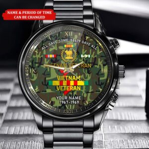 Personalized Name And Time All Gave Some 58479 Gave All Vietnam Veteran Watch Watch Military Men Military Watch Fathers Watches 1 xwasxn.jpg