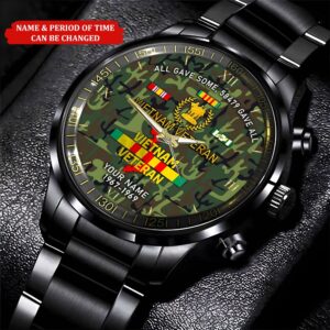 Personalized Name And Time All Gave Some 58479 Gave All Vietnam Veteran Watch Watch Military Men Military Watch Fathers Watches 2 rrgxzr.jpg