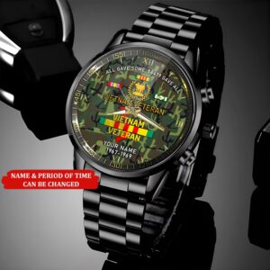 Personalized Name And Time All Gave Some 58479 Gave All Vietnam Veteran Watch Watch Military Men Military Watch Fathers Watches 3 et2zpq.jpg