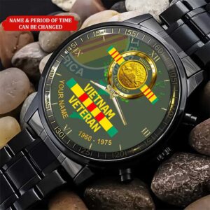 Personalized Name And Time Honor Sacrifice Printed Watch Vietnam Veteran Watch Watch Military Men Military Watch Fathers Watches 3 m64zjc.jpg