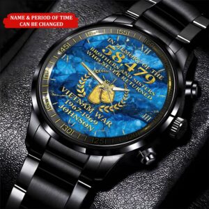 Personalized Name And Time In Memory Of The 58479 Brothers Veteran Watch Watch Military Men Military Watch Fathers Watches 2 ua6r6q.jpg