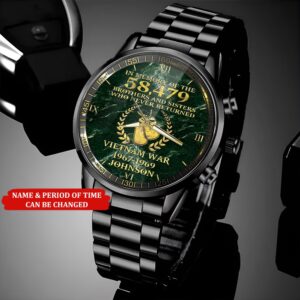 Personalized Name And Time Vietnam Veteran Watch Watch Military Men Military Watch Fathers Watches 3 ftnq3x.jpg