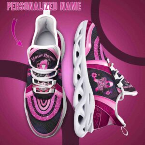 Personalized Name Breast Cancer Awareness Max Shoes,…