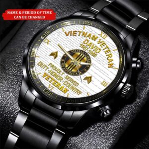 Personalized Name Rank Date Army Vietnam Veteran Business Watch Watch Military Men Military Watch Fathers Watches 3 xby9fz.jpg