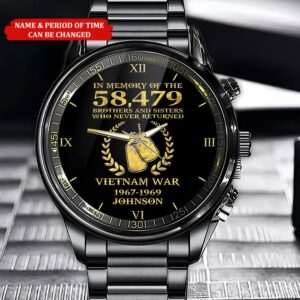 Personalized Name Time 58479 Brothers And Sisters Vietnam Veteran Business Watch Watch Military Men Military Watch Fathers Watches 1 av9e5z.jpg