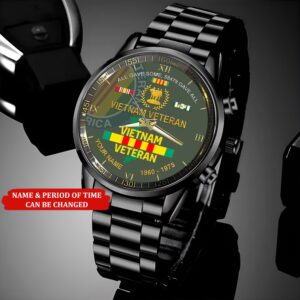 Personalized Name Time All Gave Some 58479 Gave All Vietnam Veteran Business Watch Watch Military Men Military Watch Fathers Watches 4 hvf9g2.jpg