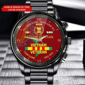 Personalized Name Time All Gave Some 58479 Vietnam Veteran Business Watch Watch Military Men Military Watch Fathers Watches 1 vpkzal.jpg