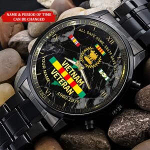 Personalized Name Time All Gave Some Gave All Vietnam Veteran Watch Watch Military Men Military Watch Fathers Watches 4 smzttn.jpg