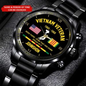 Personalized Name Time Been There Done That And Damn Proud Of It Vietnam Veteran Business Watch Watch Military Men Military Watch Fathers Watches 3 vjeav5.jpg