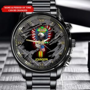 Personalized Name Time Eagle America Vietnam Veteran…