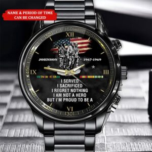 Personalized Name Time I Am Not A Hero But I m Proud To Be A Vietnam Veteran Business Watch Watch Military Men Military Watch Fathers Watches 1 fcudwt.jpg