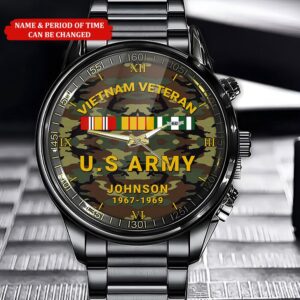 Personalized Name Time Vietnam Veteran Us Army…