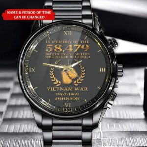 Personalized Name Time Vietnam War Veteran Business…