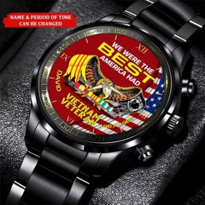 Personalized Name Time We Were The Best America Had Vietnam Veteran Business Watch Watch Military Men Military Watch Fathers Watches 3 k6fjbz.jpg