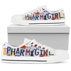 Pharm Girl Womens Sneakers Low Tops Colorful…
