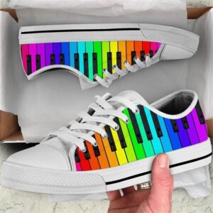 Piano Rainbow Color Canvas Low Top Shoes Low Top Designer Shoes Low Top Sneakers 2 zokmmn.jpg