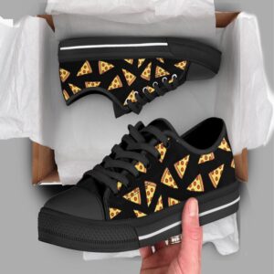 Pizza Printed Shoes Pizza Sneakers Low Top Converse Style Shoes For Men Women Low Top Designer Shoes Low Top Sneakers 2 s87cht.jpg