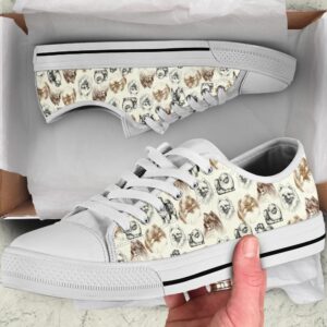 Pomeranian Low Top Shoes, Sneaker For Dog…