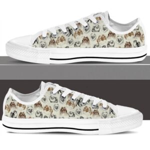 Pomeranian Low Top Shoes Sneaker For Dog Walking Designer Low Top Shoes Low Top Sneakers 3 ogfmrs.jpg