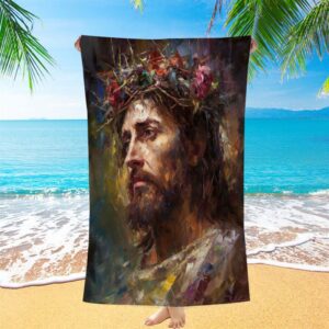 Portrait Of Jesus With The Crown Of…