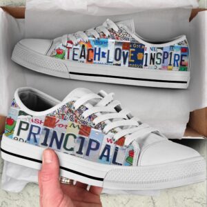 Principal Shoes Teach Love Inspire License Plates…