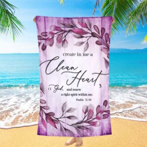 Psalm 5110 Create In Me A Clean…