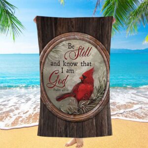 Red Cardinal Be Still And Know That…