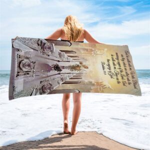 Revelation 199 Beach Towel These Are The True Sayings Of God Christian Beach Towel Beach Towel 2 x5xb0q.jpg