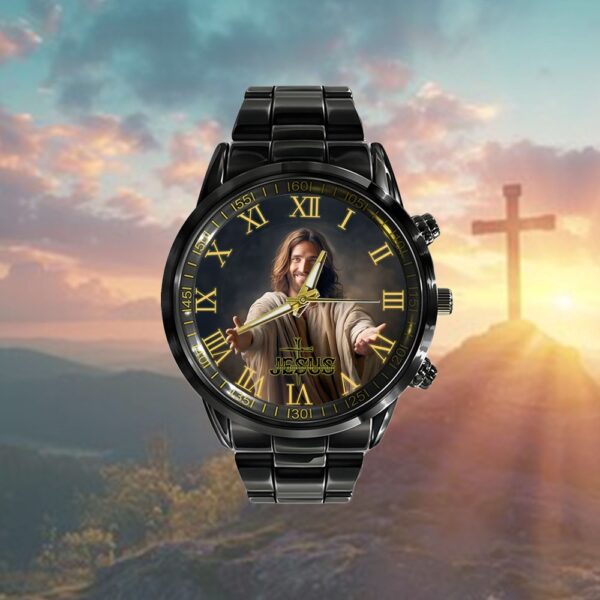 Sacred Heart of Jesus Watch, Christian Watch, Religious Watches, Jesus Watch