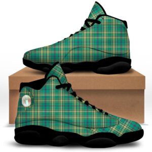 Saint Patrick s Day Irish Check Print Black Basketball Shoes Basketball Shoes Best Basketball Shoes 2024 1 zsdxhd.jpg
