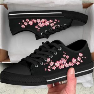 Sakura Cherry Blosoom Low Top Shoes, Low…