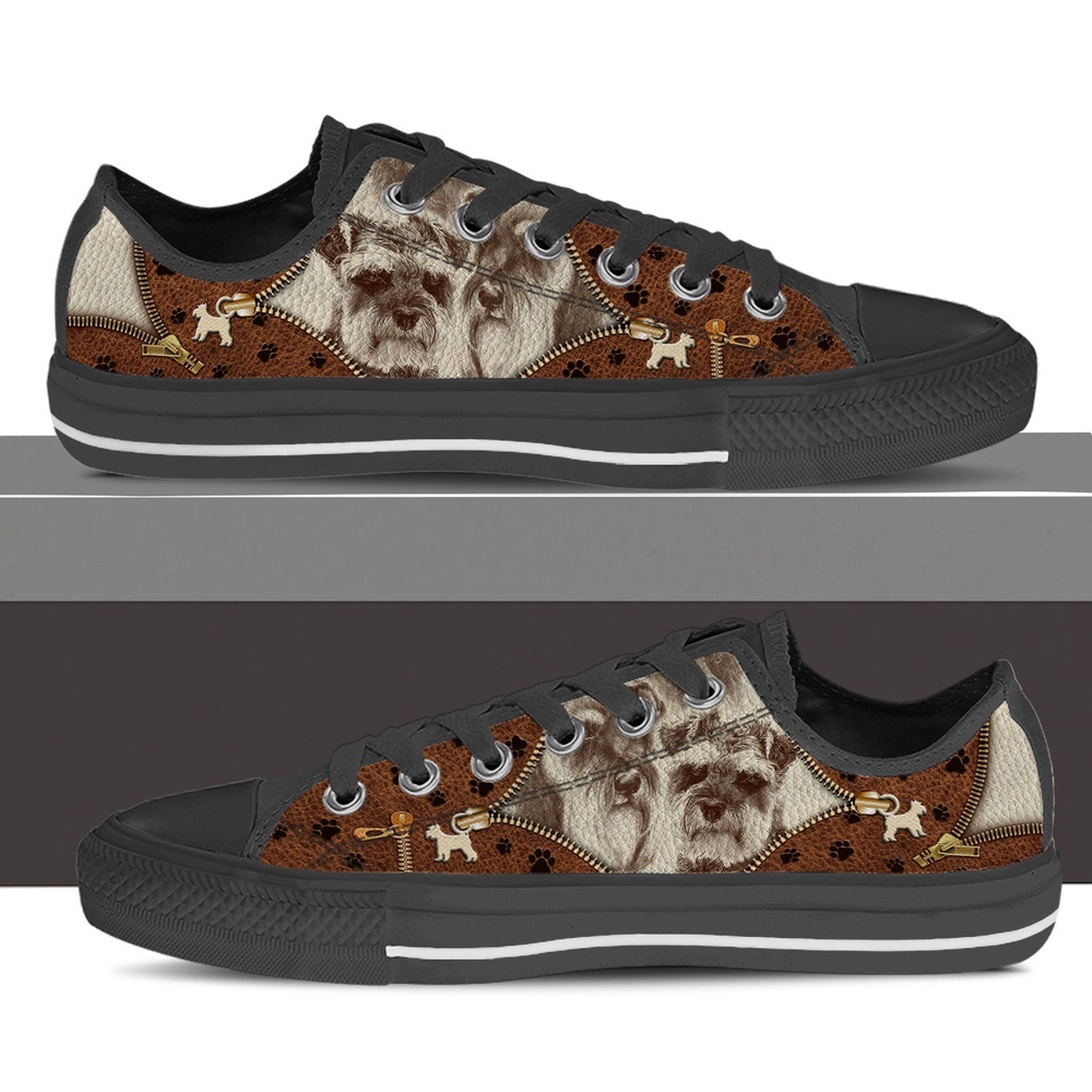 Schnauzer Low Top Shoes, Designer Low Top Shoes, Low Top Sneakers Schnauzer Low Top Shoes, Designer Low Top Shoes, Low Top Sneakers