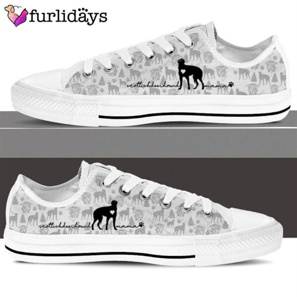 Scottish Deerhound Low Top Shoes Dog Walking Shoes Men Women, Low Tops, Low Top Sneakers