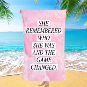 She Remembered Who She Was And The…