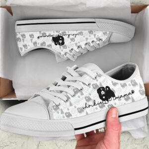 Shorkie Low Top Shoes, Dog Memorial Gift,…