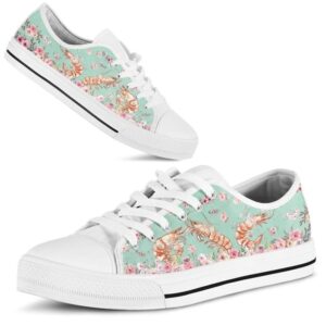 Shrimp Sea Flower Watercolor Low Top Shoes Low Top Designer Shoes Low Top Sneakers 2 wto5xk.jpg
