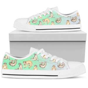 Sloth Slothgreen Low Top Shoes Sneaker, Low…