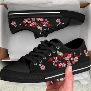 Snake Cherry Blossom Low Top Shoes Low Top Designer Shoes Low Top Sneakers 2 ad8ex4.jpg