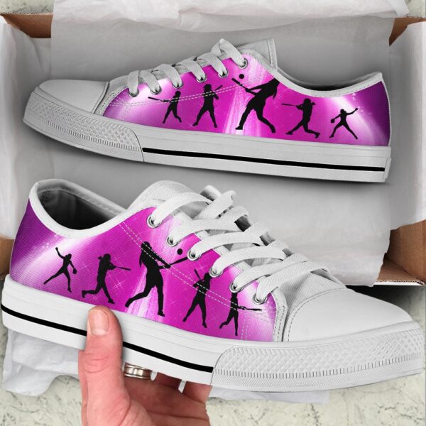 Softball 5vt Low Top Shoes, Canvas Print Lowtop Fashionable, Low Top Sneakers, Sneakers Low Top