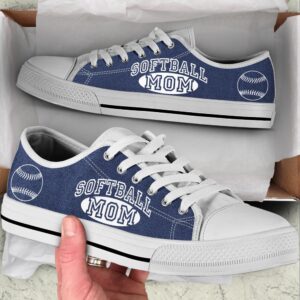 Softball Mom Jean Low Top Shoes, Low…