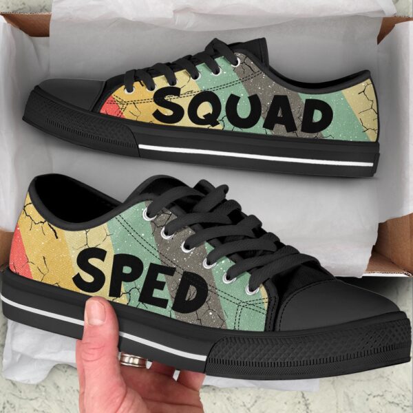 Sped Squad Vintage Low Top Shoes, Low Top Designer Shoes, Low Top Sneakers