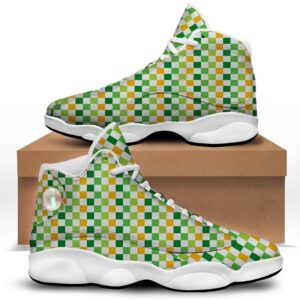 St. Patrick s Day Irish Checkered Print White Basketball Shoes Basketball Shoes Best Basketball Shoes 2024 1 yfv8ox.jpg