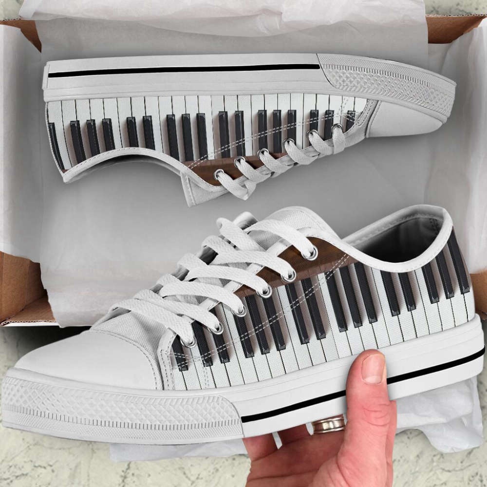 Step Up Your Style with Piano Low Top Shoes, Low Top Designer Shoes, Low Top Sneakers